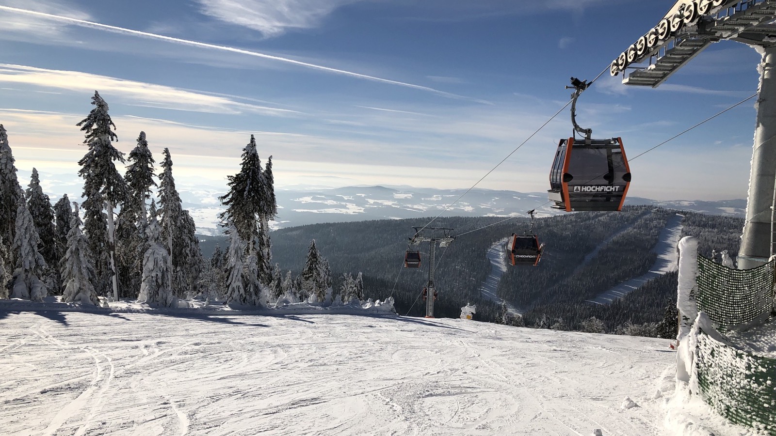 Lyžování v Hochfichtu a Sternsteinu
